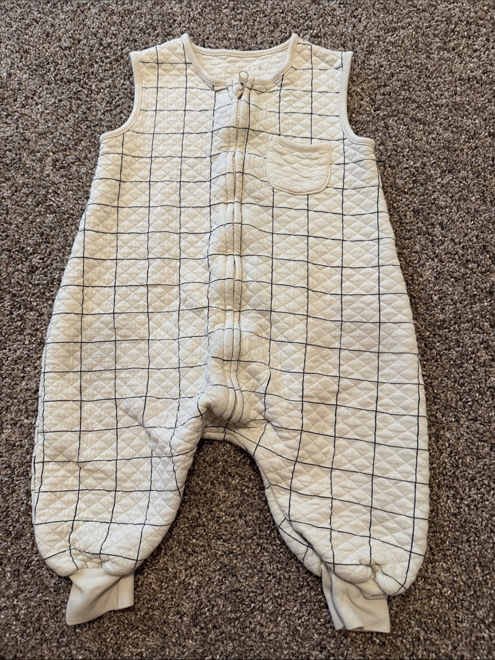 Quilted sleeping bag walker